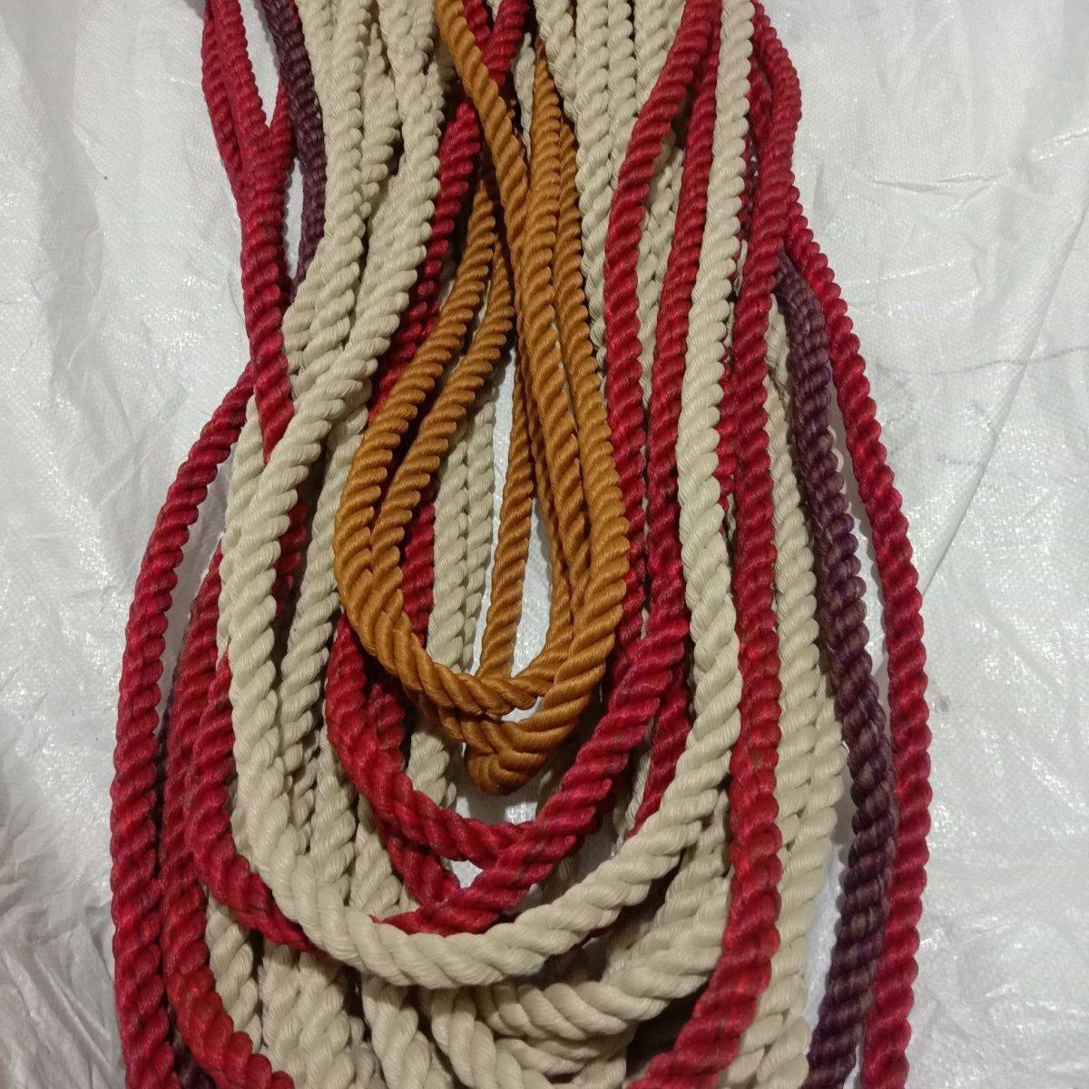 Bull rope, horses, horses, horses reins, old -style woven colors random handmade