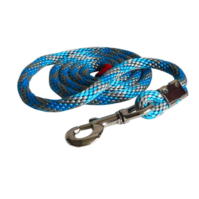 Horse rope nylon ropes zinc alloy hook rope 15.5 mm diameter RP1016