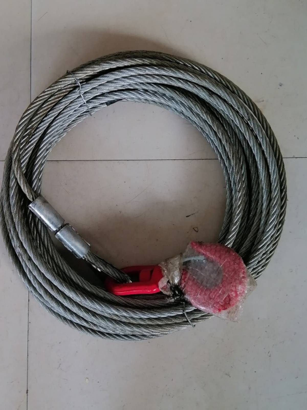 Yinghai Chengli Chu Sheng Cleaning the rescue trailer accessories twisted rolling machine steel wire rope