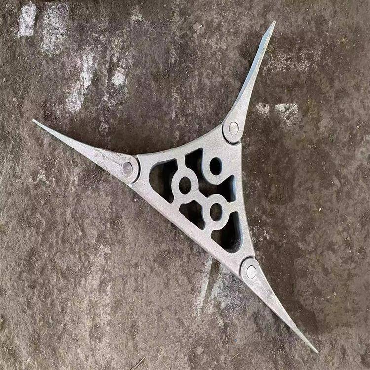 Zinc-plated steel in three directions