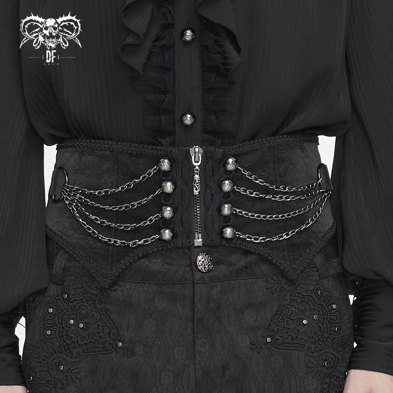 Master Steel's steamed Punkot men's chains are tied around their waists