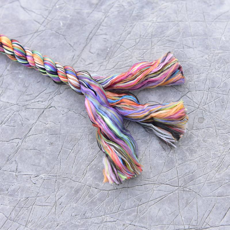 Young handsome soft rope polyester color rope resistant to wear -resistant agricultural suspension tie truck super soft rope tunnel edge rope