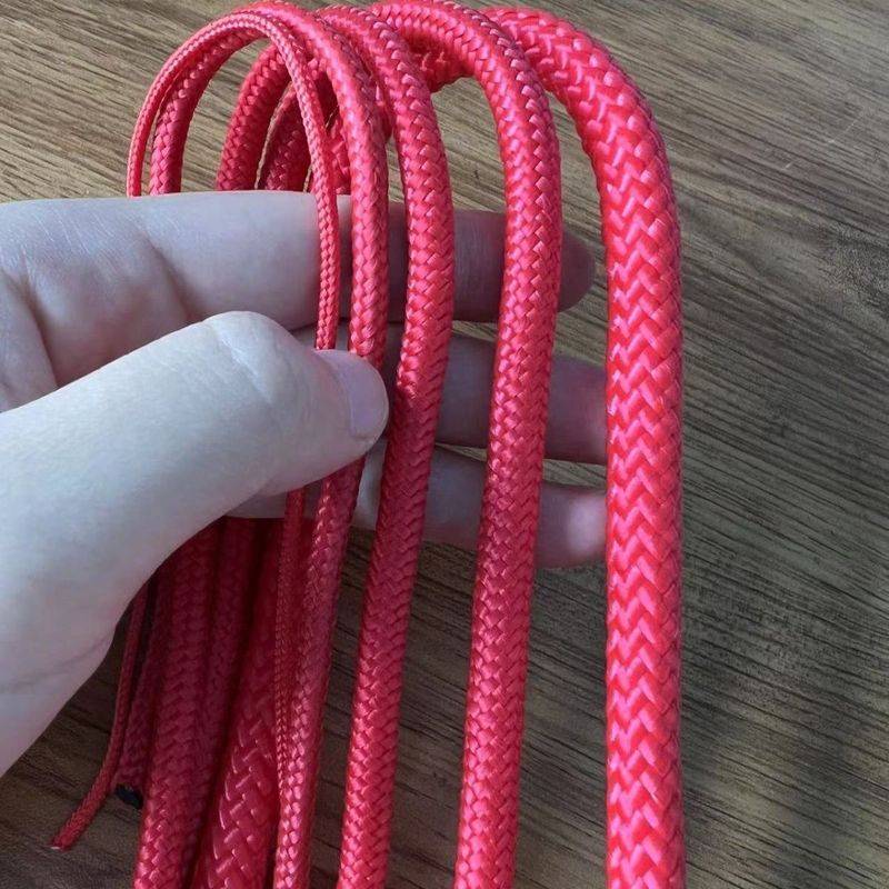 Big red rope authentic red nylon rope basket with rope red rope wedding wedding binding east -west pull rope