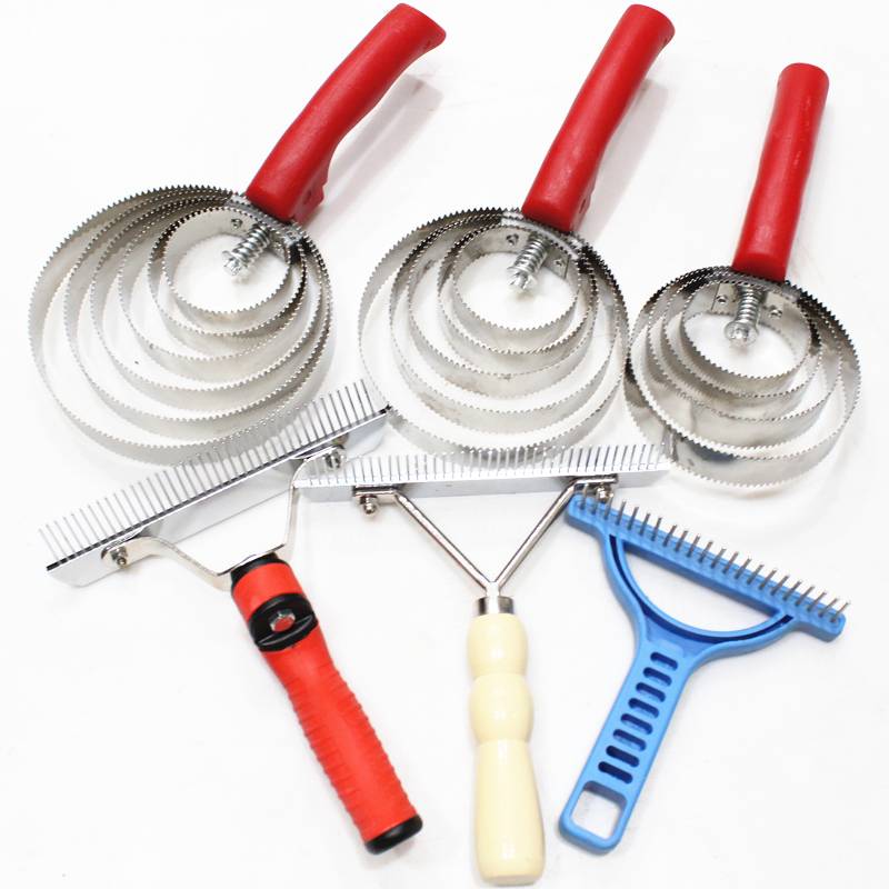Ponyware six laps to brush a saw-tooth brush