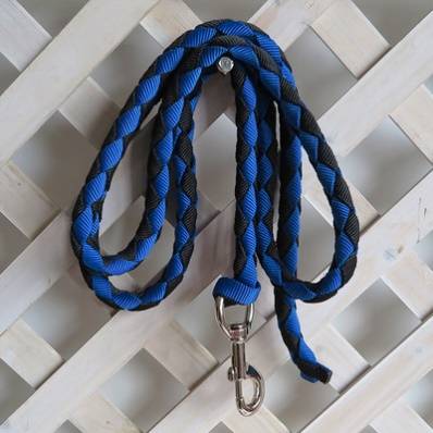 Blue and black tow rope 2 meters long