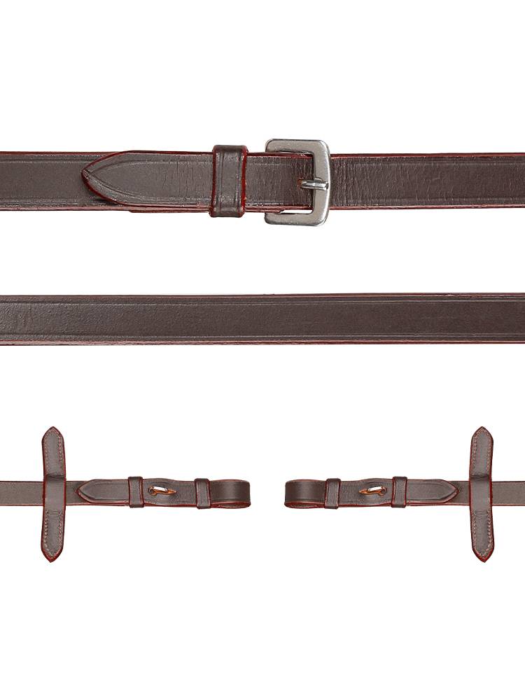 Cavassion-rom leather water reins reins saddle accessories