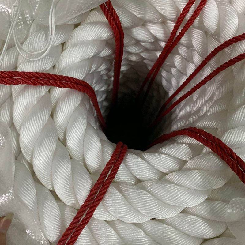 Rope Pleel Plerion rope polyethylene nylon rope binding rope three -strand cable -rope anchor wear -resistant ship with cable rope strong