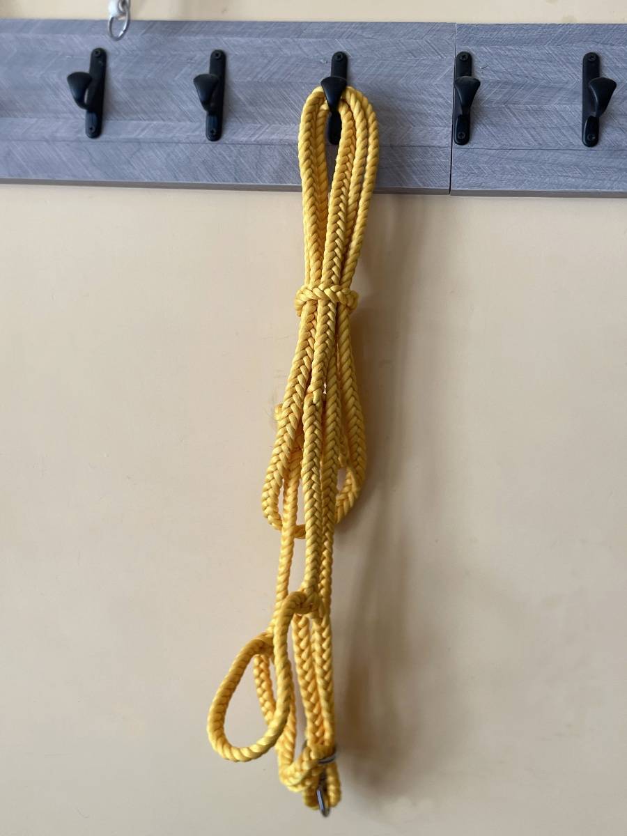 Nylon riding horses, colorful colored pulling rope horses ropes reins, horses, tadpole accessories durable