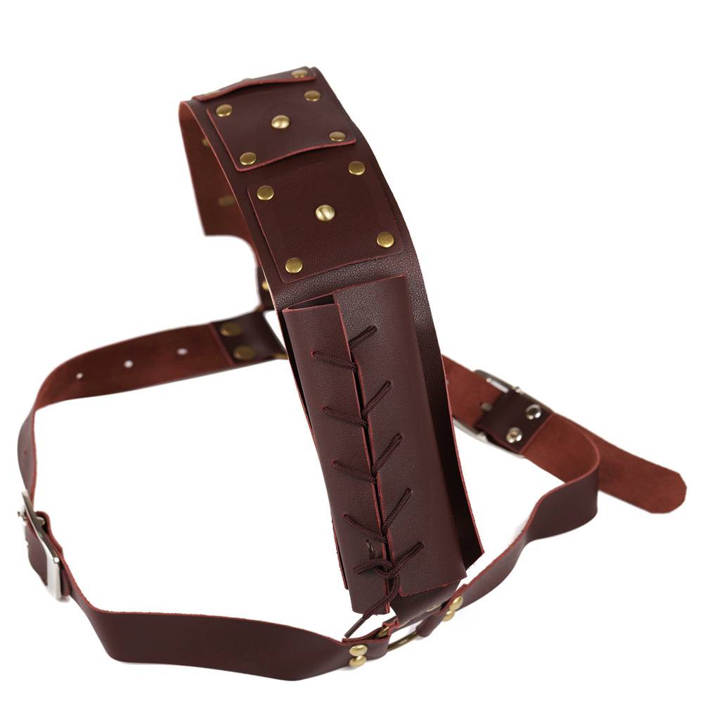 The Crusades of the Crusades of the Middle Age of the Middle Ages, the Back of the Crusade of the Viking, saved the sword of the shoulder strap and the sword on the sword, which was sold on the European and American explosion.