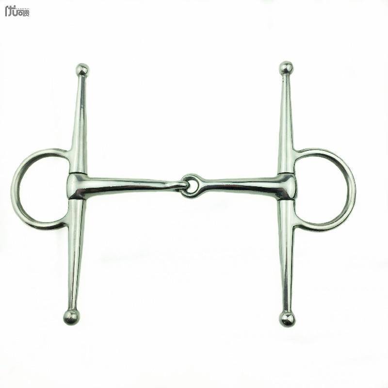 A horse's saddle and a horse's tweezer with a stale steel plating line