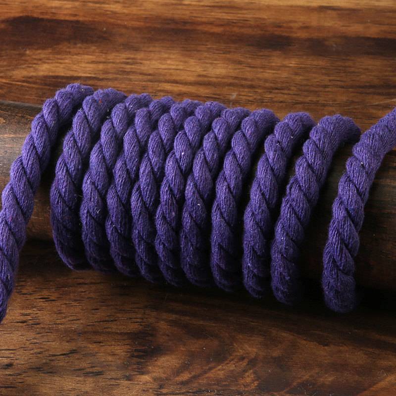 8mm in diameter purple-thong [5m]