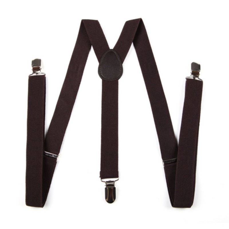 Three -clip -back pants strap, British style pants, elastic webbing bridesmaids girlfriend gimmick pants with stage accessories