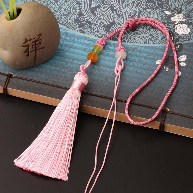 Pink hand-held side-string