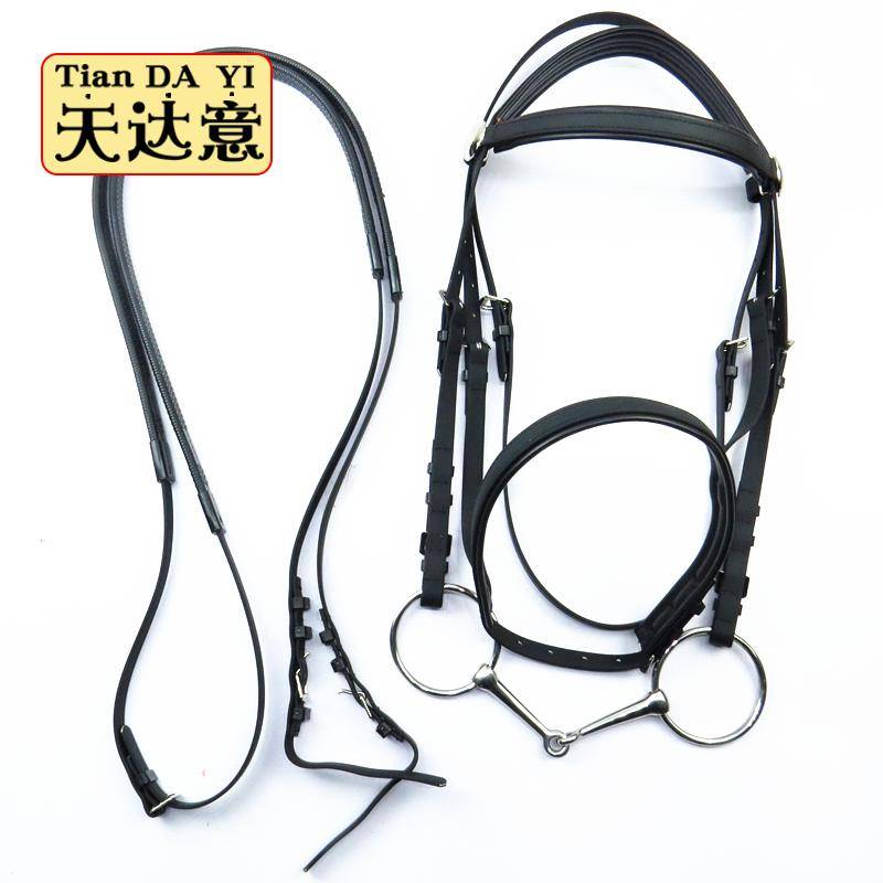 Shuile reins PVC Pama chewing full set of chewed horses, small and small horses, horseproot products, water tap
