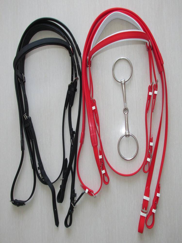Water Lele PVC chewing reins mouth cover covering anti -freezing anti -sun -anti -slip reins can be adjusted