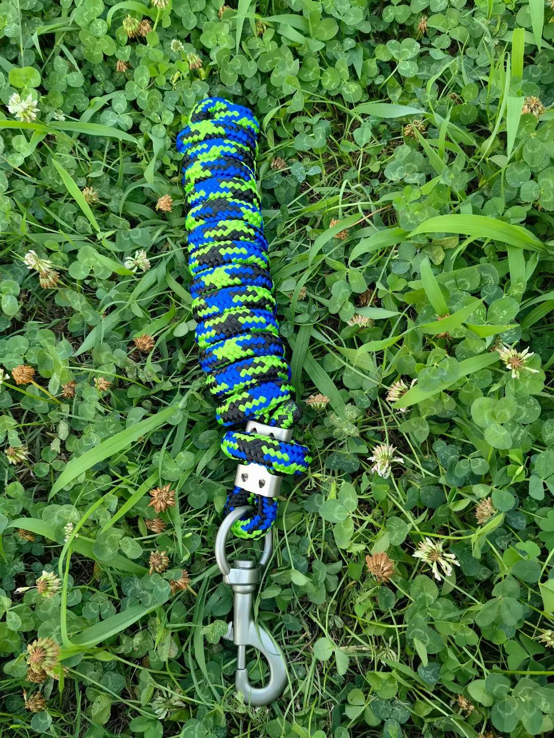 Blue, green, black, gold and black