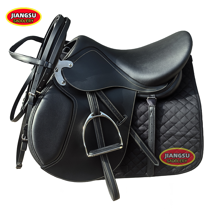 Comprehensive saddle 9 -piece set: 1 saddle 2 Shuile 3 reins 4 toddone 5 sweat pads 6 belly zone 7 kick zone 8 horseshuma 9 posterior belly strap
