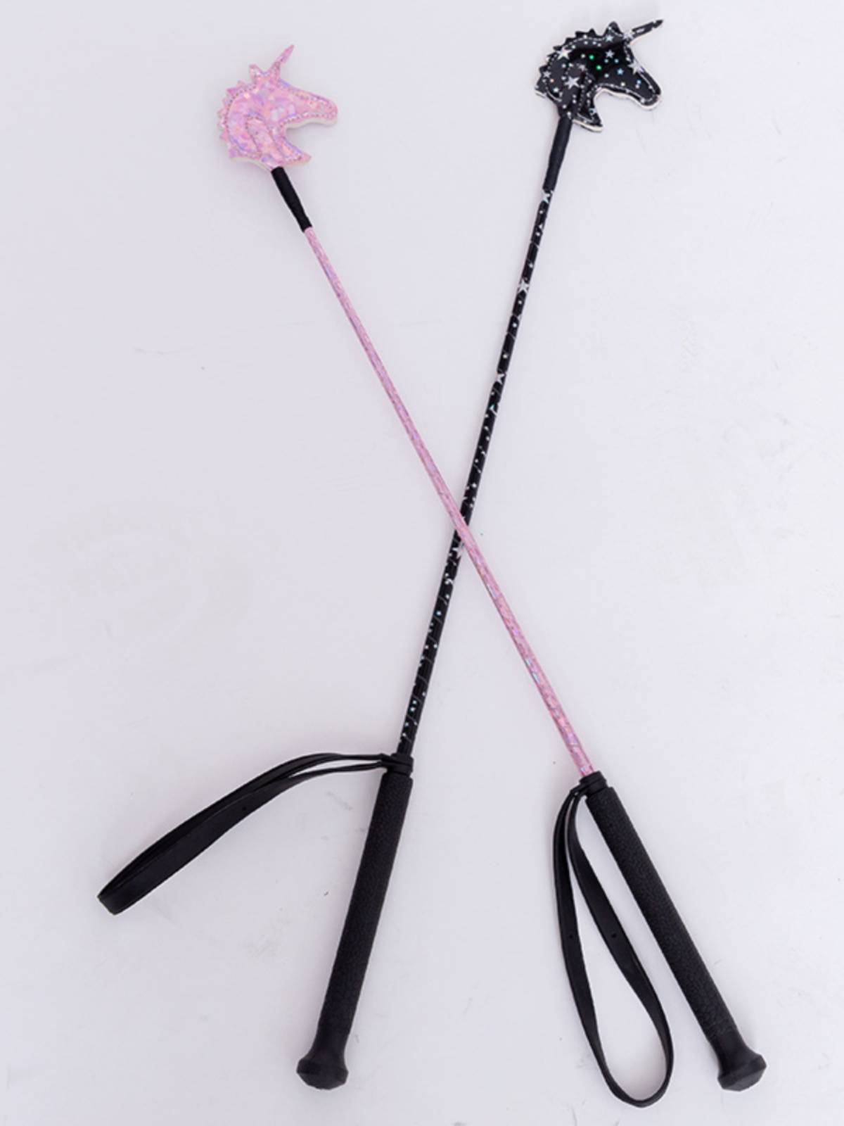 HORSE LASHES 64CM HORSE LASHES EQUIPPED WITH ANTI-FOULING ROPE TEACHING TRAINING FOR SKATE-RESISTANT CHILDREN ON HORSE LASHES