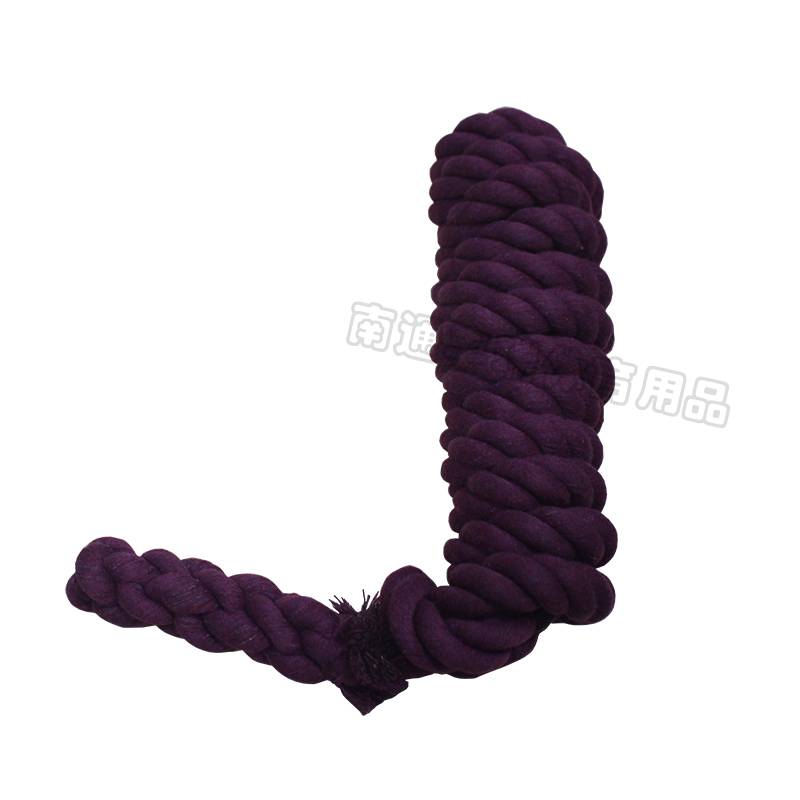 Purple cotton rope