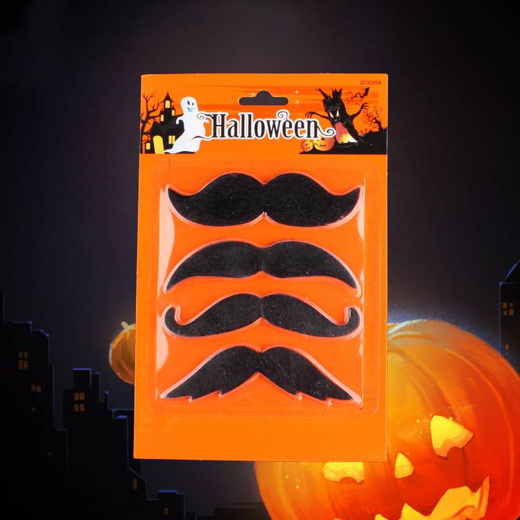 Simulation and false beard adult stage show performances Halloween Dance Party