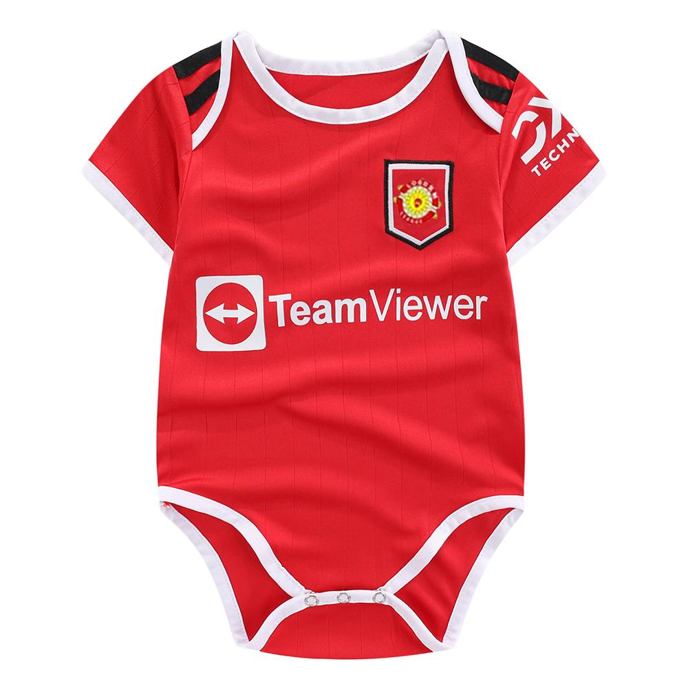 Infant football clothing fart clothing Argentine Messi C Ronaldo Real Madrid Asen NA Barcelona Lian
