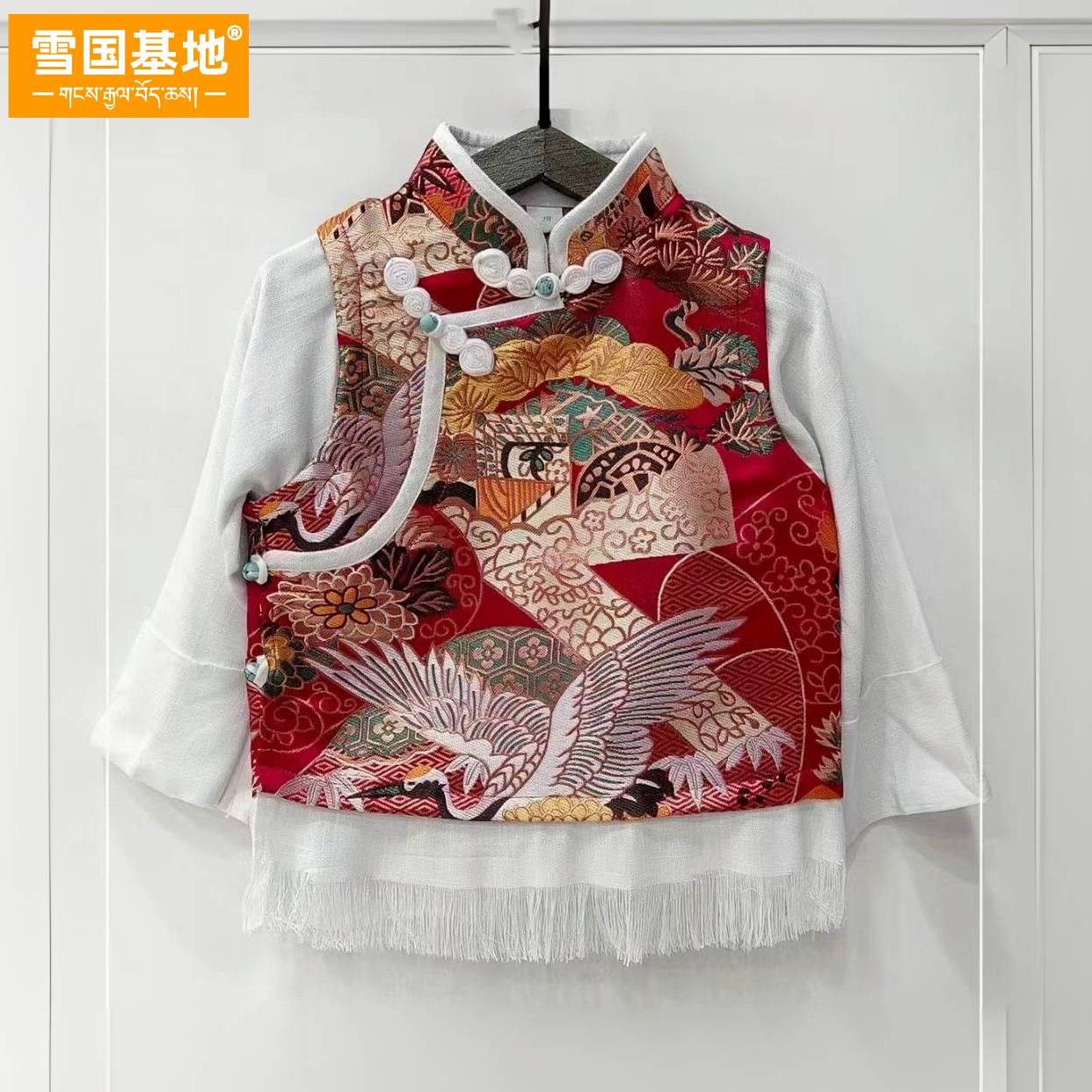 Children Children, Boats, Fake Fake Vests Shirts, Tibetan Clothing Tibetan Robe Shirts, Tibetan shirts