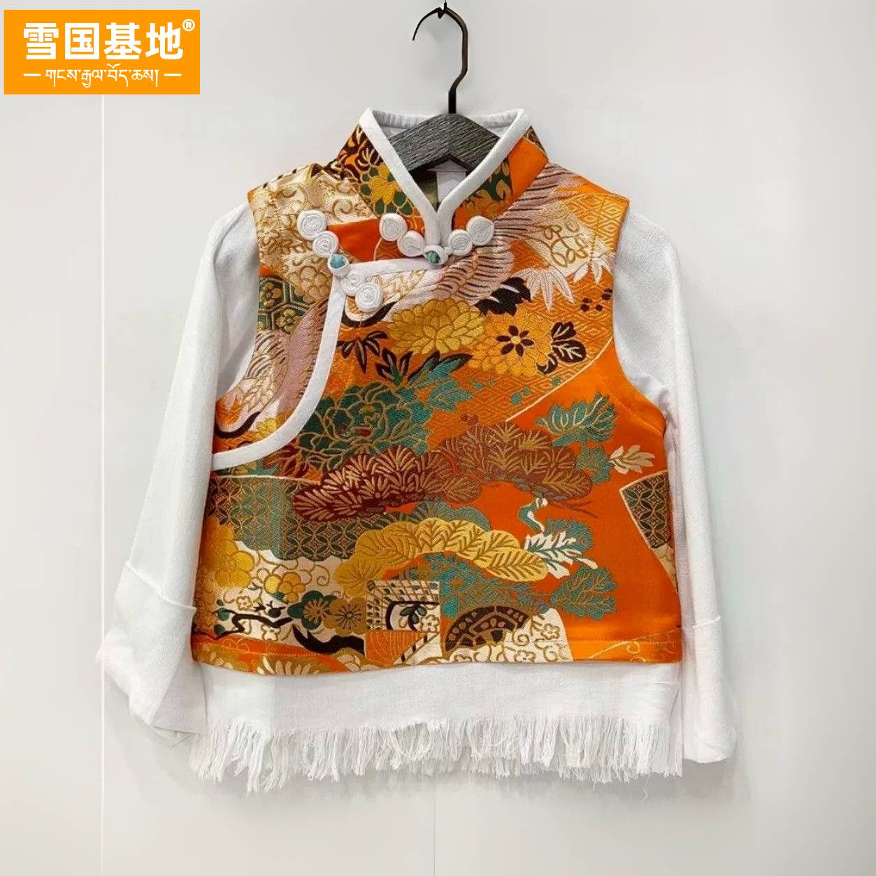 Children Children, Boats, Fake Fake Vests Shirts, Tibetan Clothing Tibetan Robe Shirts, Tibetan shirts