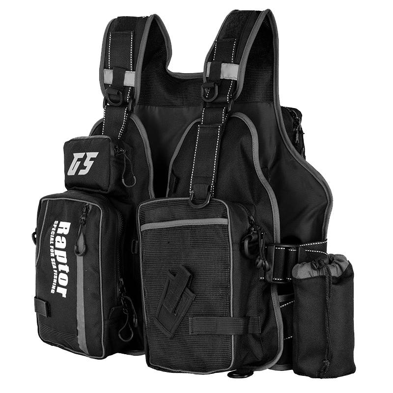 Ledi Raptor Lifeline Life Jacket Big buoyant professional boat fishing vest summer Luoya vest sea fishing rock fishing equipment