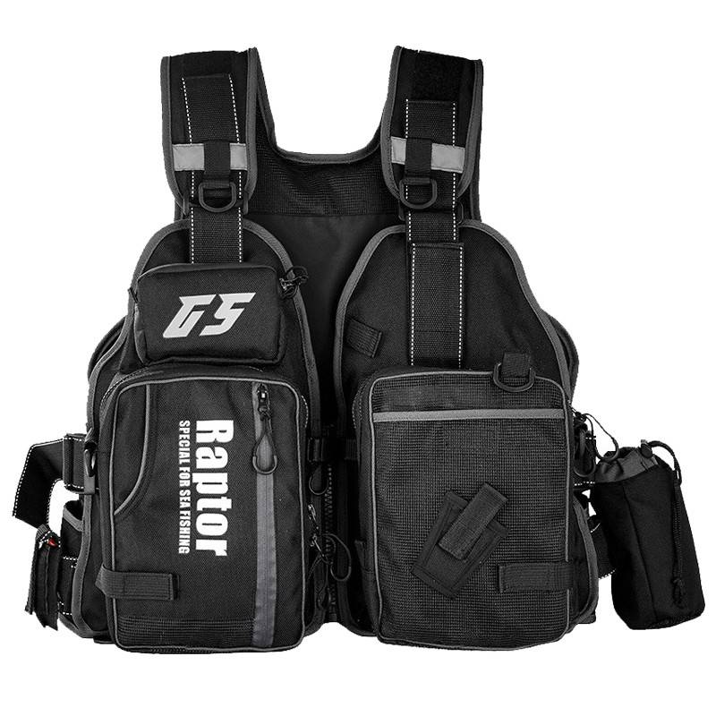 Ledi Raptor Lifeline Life Jacket Big buoyant professional boat fishing vest summer Luoya vest sea fishing rock fishing equipment