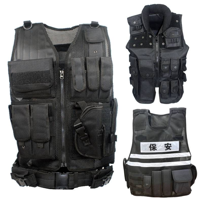 Tactical vest, multi-purpose network, air-traffic security