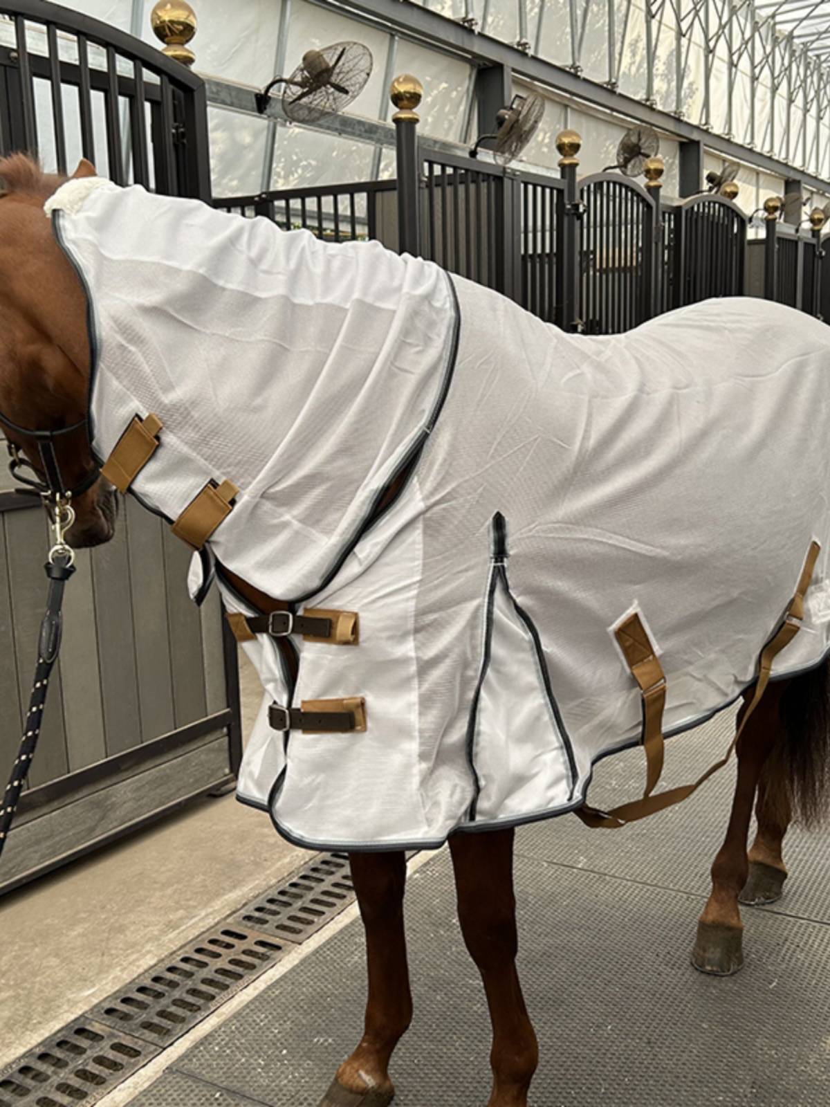 EPONA net cloth horse clothes with a fence in summer, mosquito anti -breathable, comfortable horses, equestrian sports horse products