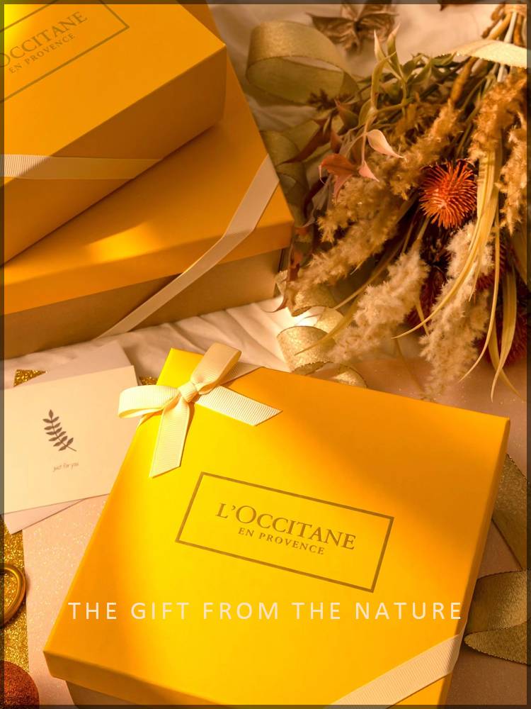 L'Occitane Sakura Hand Cream Body Cream Black 250ml Set Gift Box 2 Three -piece Set Gift Gift