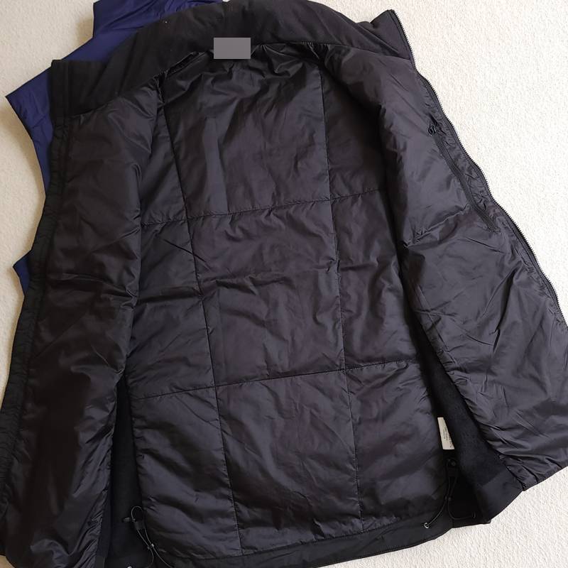 230916 Men's autumn and winter embroidery versatile soft warm light and light middle layer outdoor comfortable cotton vest top