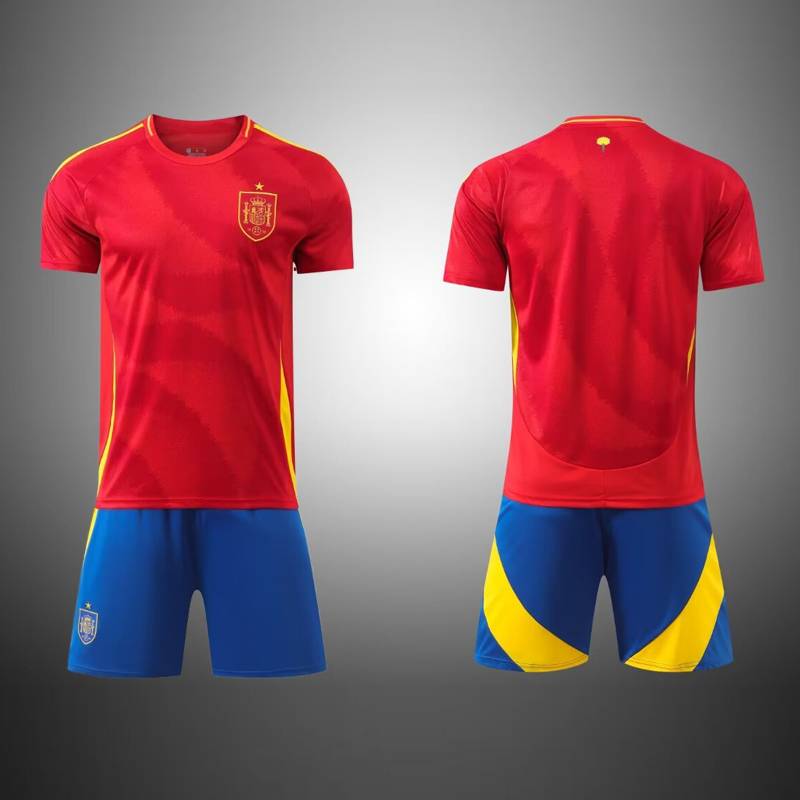 2024 European Cup Spanish Jersey Set No. 19 Amal Football Training No. 7 Morata Men's Uniform