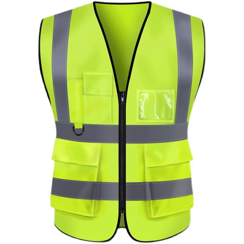 Reflective safety vest vest traffic sanitation worker construction horses clip work clothes fluorescent clothes custom printing