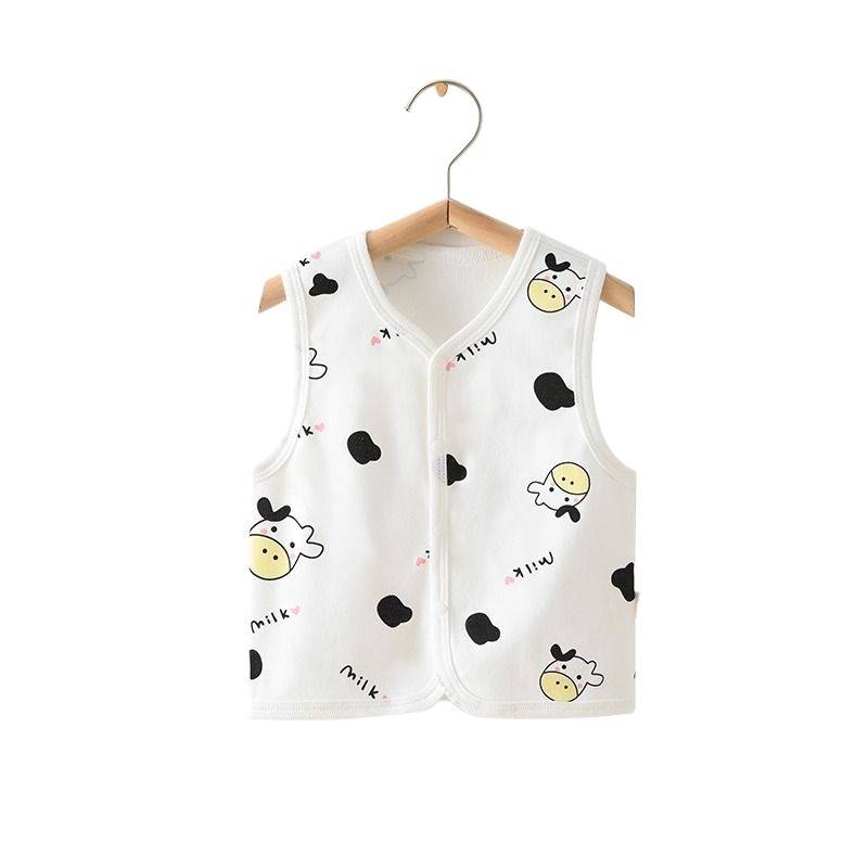 Baby clothes vests Four seasons thin cotton cotton cotton category A. Frees are wearing new children and children, boys and girls
