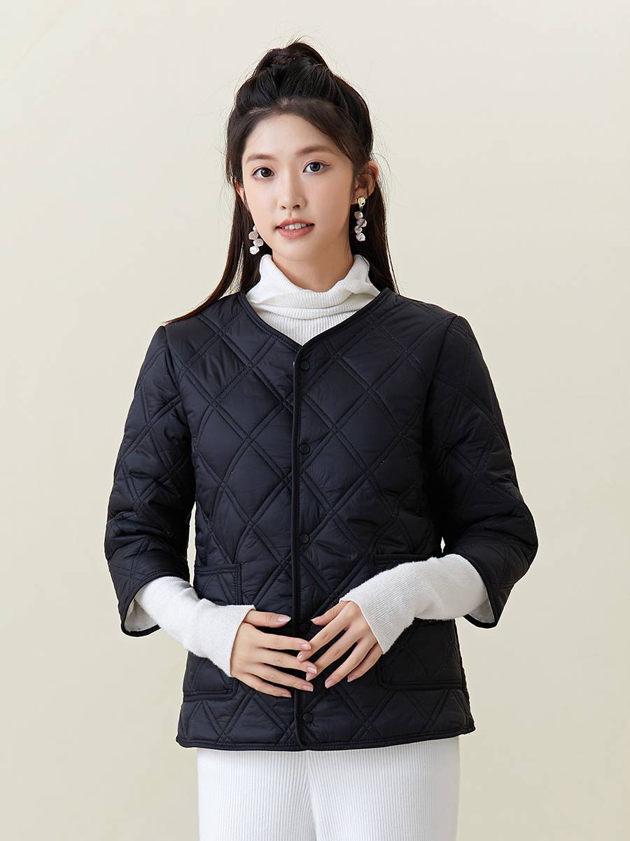 Plus in the velvet sleeve shoulder -shoulder lubble, thin down cotton and horse clip female winter cotton clothing, shoulder school uniform inner linery mother vest