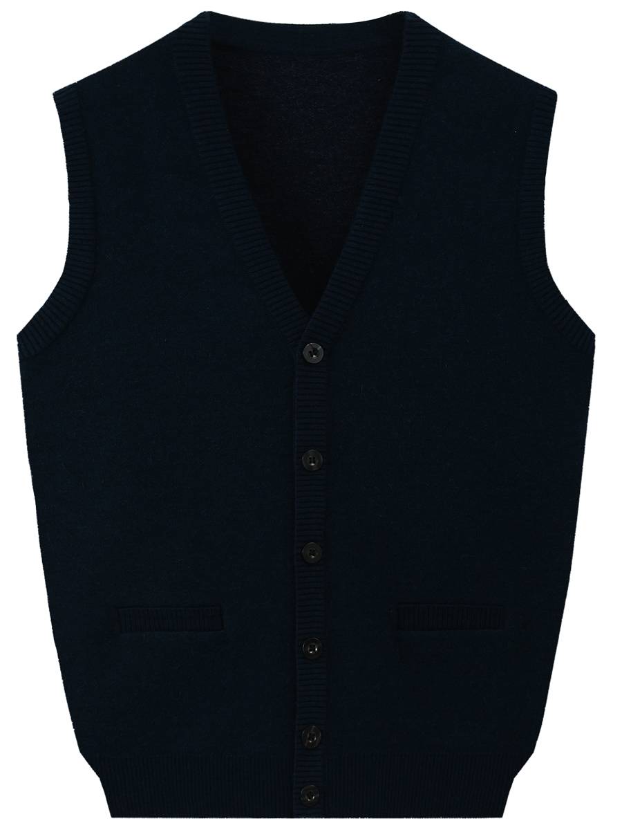 Dad's wool knitted cardigan sweater men's vest vest Thick middle -aged and elderly men's grandfather spring and autumn and winter