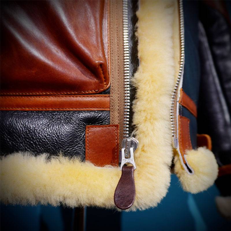 Classic Barton Mero Nu B3 Furmo -One Flying Jacin Macpain Streaming locomotive leather clothing American retro thick and heavy