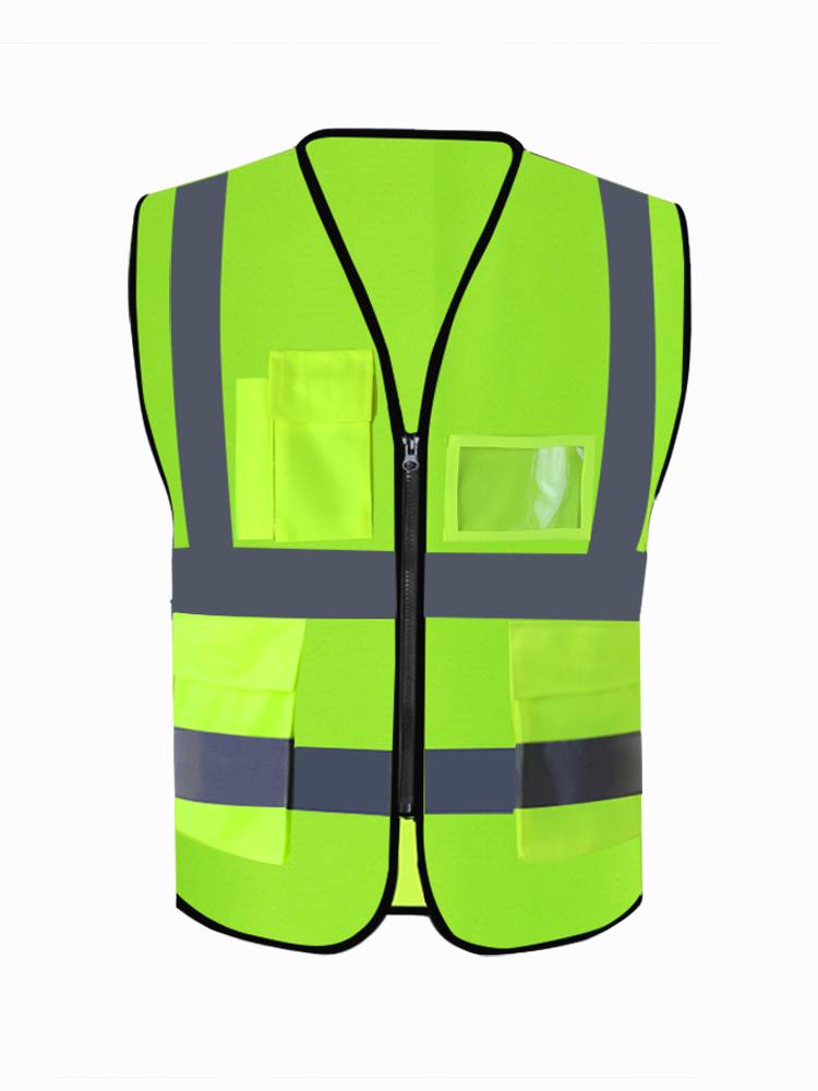 Reflective vest vest traffic garden sanitation printing logo fluorescent safety service horse clip site reflective clothing work clothes