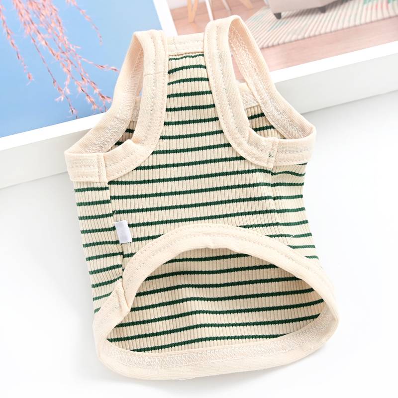 Pet dogs clothes vest suspender super small puppies and deer dogs are thin in summer