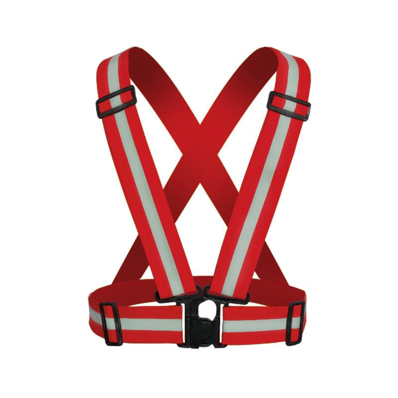High-light-reflected vests, night-on-night run-on sanitation construction warning belts, loose-tight-banded flashbacks