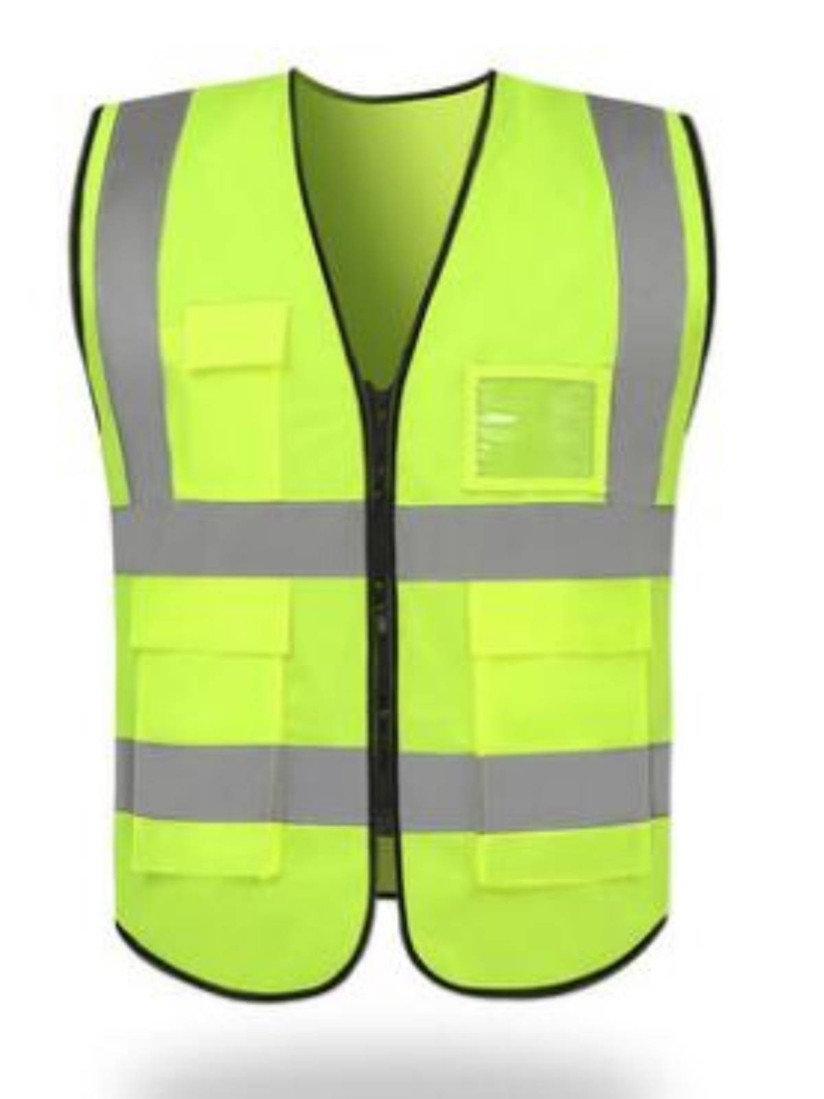 Reflex safety vest traffic reflective strap vest sanitation work service night construction site construction green printing