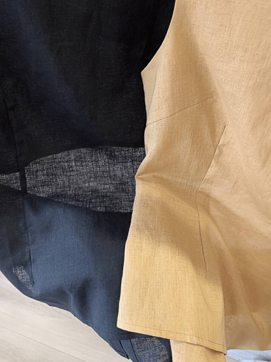 Rear -row buckle sleeveless vest top female summer casual style, simple solid color Korean cotton and linen breathable vest exposed waist shirt