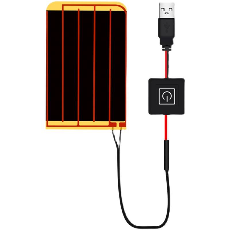 Smart graphene far -infrared hot hair vest electric vest clothes DIY heating pants 5V usb charging