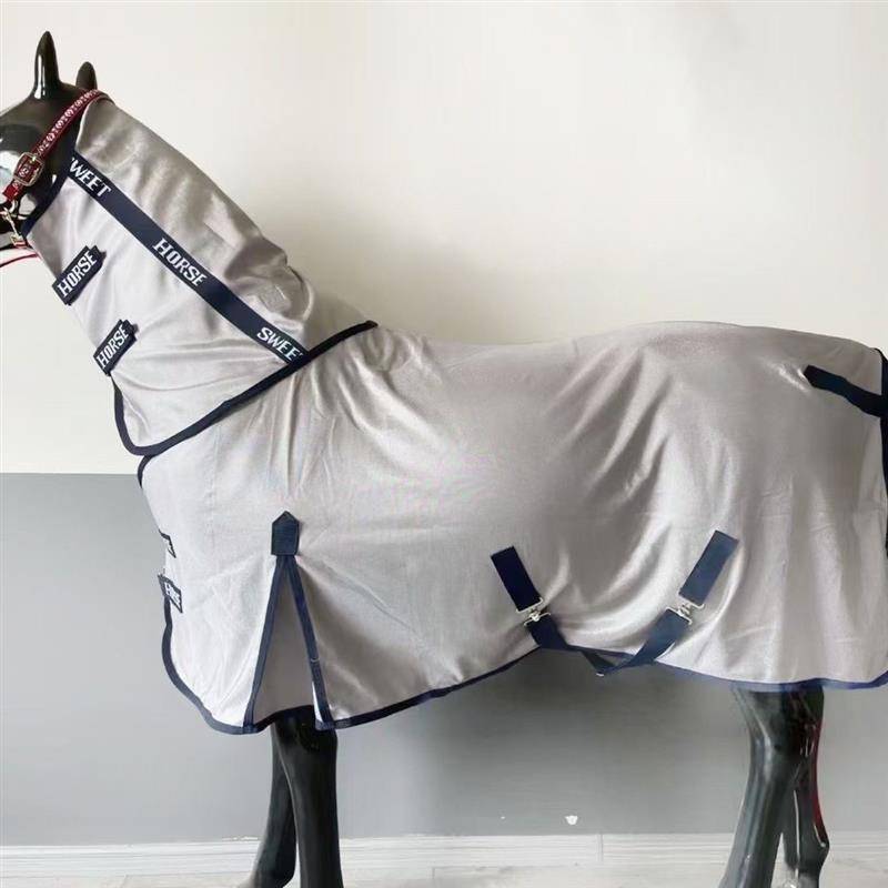 Summer anti -mosquito horses, mosquito, insects, horses with necks, mosquito anti -mosquito, summer breathable horse clothes