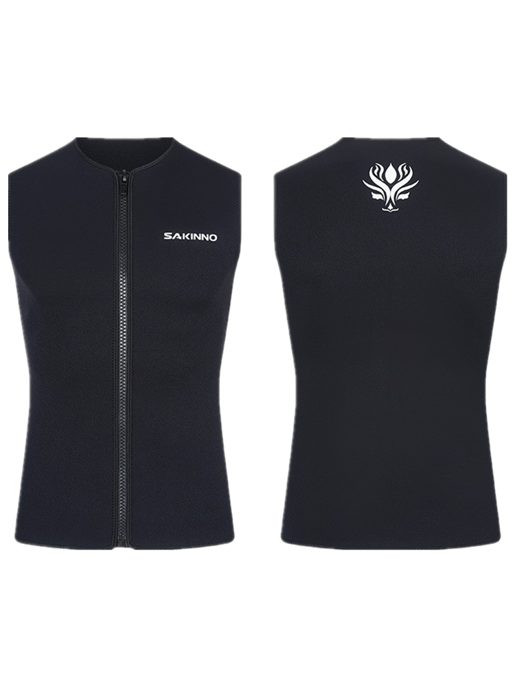 Diving vest men and women 3mm sleeveless split diving clothes sunscreen warm swimming swimming surfing snorkel drift vest