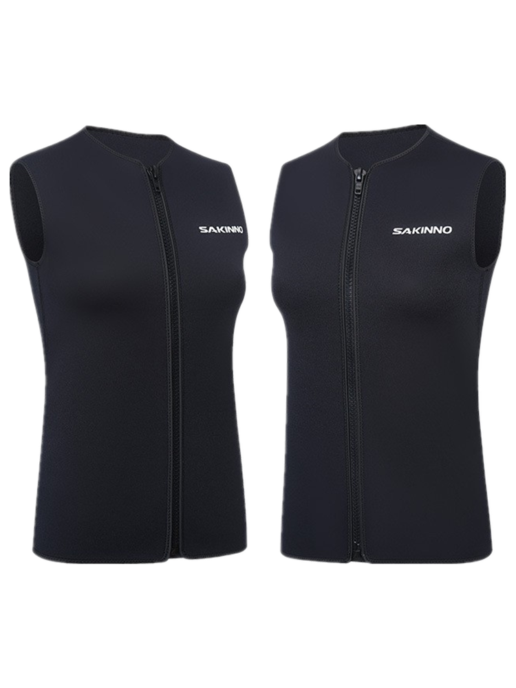 Diving vest men and women 3mm sleeveless split diving clothes sunscreen warm swimming swimming surfing snorkel drift vest