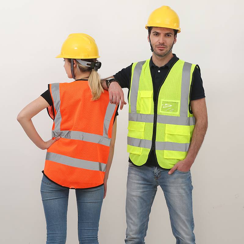 Jiahu reflective vest vest can be printed on multi -pocket transportation construction safety suit riding sports network anti -light clothes