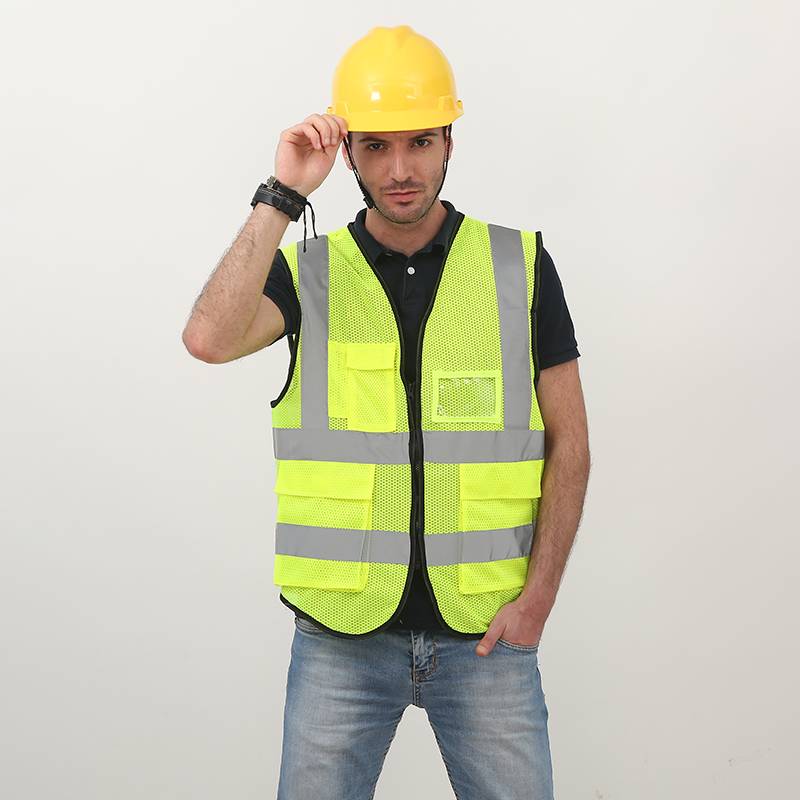 Jiahu reflective vest vest can be printed on multi -pocket transportation construction safety suit riding sports network anti -light clothes